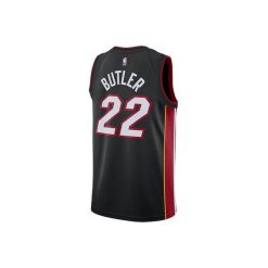 Koszulka męska nike nba miami heat jimmy butler icon edition swingman jersey. Czarne koszulki sportowe męskie Nike, m, bez wzorów, z jersey, bez kołnierzyka, bez ramiączek, do biegania. Za 379.00 zł.