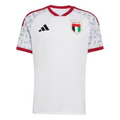 Koszulka podstawowa United Arab Emirates 26. Białe koszulki sportowe męskie Adidas, bez wzorów, bez kołnierzyka, bez ramiączek, do piłki nożnej, climacool (adidas). Za 439.00 zł.