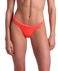 Dół od stroju kąpielowego damskiego dwuczęściowy na basen Arena Solid. Brązowe bikini damskie Arena, s, bez wzorów. Za 36.98 zł.