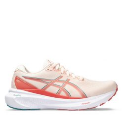 Buty do biegania Asics. Niebieskie obuwie sportowe damskie Asics, bez wzorów, do biegania. Za 239.99 zł.