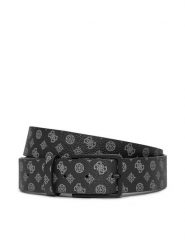 Guess Pasek Męski Micro Peony Eco Belts BM7793 P4135 Czarny. Czarne paski damskie Guess, z aplikacjami, ze skóry. Za 129.99 zł.