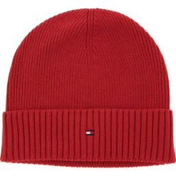 Czapka TOMMY HILFIGER - Pima Cotton Cashmere AM0AM03983 614. Czerwone czapki i kapelusze męskie marki Tommy Hilfiger. Za 129.00 zł.