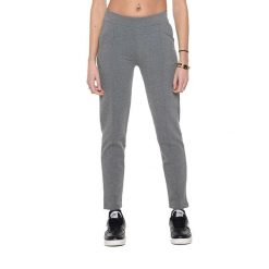 Bluza z bawełna na co dzień na siłownię. Szare bluzy damskie LEONE 1947 APPAREL, bez wzorów, z bawełny, na fitness i siłownię. W wyprzedaży za 151.56 zł.