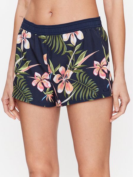 Roxy Szorty plażowe ERJBS03233 Granatowy Regular Fit. Niebieskie szorty damskie Roxy, xs, bez wzorów, z syntetyku. Za 149.99 zł.