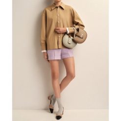 Czółenka GINO ROSSI. Brązowe czółenka damskie Gino Rossi, bez wzorów, bez obcasa, bez zapięcia. Za 279.99 zł.