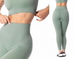 DAMSKIE LEGGINSY CARPATREE NA SIŁOWNIĘ DO ĆWICZEŃ SEAMLESS R. XS. Legginsy damskie Carpatree, xs, bez wzorów, na fitness i siłownię. Za 117.71 zł.