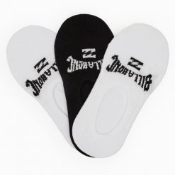 Stopki Billabong. Czarne skarpety damskie Billabong, bez wzorów. Za 34.99 zł.