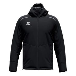 Kurtka Errea Kurtka Babylon Ad Dorośli. Czarne kurtki męskie ERREA, l, z aplikacjami, z materiału, sportowe, z kapturem. Za 293.99 zł.
