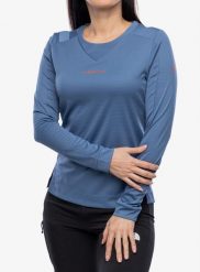 Bluza turystyczna damska La Sportiva Ibaia Pullover. Brązowe bluzy damskie La Sportiva, s, bez wzorów, z materiału, bez kaptura. Za 348.80 zł.