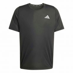 T-Shirt Adidas Sport Adi365 Bz T M Dorośli. Czarne t-shirty męskie Adidas, m, bez wzorów, z materiału, sportowe, bez kołnierzyka. Za 179.25 zł.