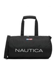 Nautica Torba sportowa WBEOHP-NTC-P-001-10 Czarny. Czarne torby sportowe męskie Nautica, bez wzorów, z materiału. Za 89.99 zł.
