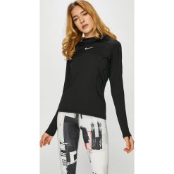 Nike - Bluza. Szare bluzy damskie Nike, z dzianiny. Za 239.90 zł.