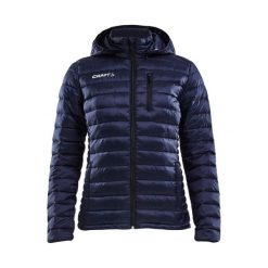 Kurtka damska Craft isolate. Niebieskie kurtki sportowe damskie Craft, bez wzorów, bez kaptura, do piłki ręcznej. Za 425.50 zł.