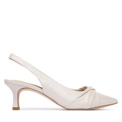 Czółenka Caprice. Czółenka damskie Caprice, bez wzorów, bez obcasa, bez zapięcia. Za 399.99 zł.