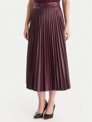Vero Moda Spódnica z imitacji skóry Bella Holly 10319036 Fioletowy Regular Fit. Fioletowe spódnice damskie Vero Moda, xl, bez wzorów, ze skóry. Za 239.99 zł.
