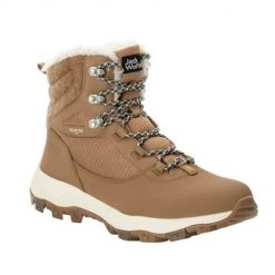 Buty do chodzenia damskie Jack Wolfskin Everquest High Texapore. Brązowe obuwie sportowe damskie Jack Wolfskin, bez wzorów, z materiału, trekkingowe. Za 712.00 zł.