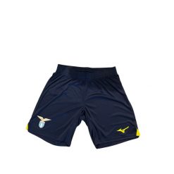 Szorty wyjazdowe Lazio Rome 2024/25. Niebieskie szorty sportowe damskie Mizuno, bez wzorów, sportowe, do piłki nożnej. W wyprzedaży za 155.00 zł.
