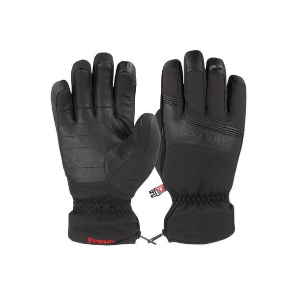 Rękawiczki narciarskie i snowboardowe męskie KINETIXX Brian Glove GTX black. Czarne rękawiczki męskie KINETIXX, na zimę, bez wzorów, sportowe. W wyprzedaży za 390.00 zł.