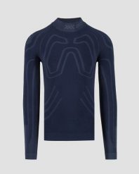 Koszulka męska X-Bionic HEATLOOP SHIRT LS MEN MARINE A095. Niebieskie koszulki sportowe męskie X Bionic, na zimę, l, bez wzorów, bez kołnierzyka, bez ramiączek, na fitness i siłownię. Za 739.99 zł.