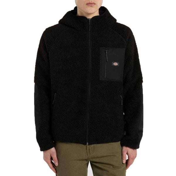Kurtka DICKIES CENTRAL HIGH Czarny. Czarne kurtki męskie Dickies, m, bez wzorów, z tkaniny, bez kaptura. Za 437.05 zł.