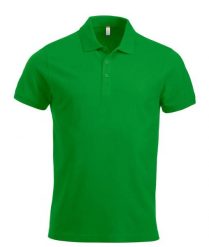 Clique Classic Lincoln S/S koszulka polo męska z bawełny, nowoczesny krój. Zielone koszulki polo męskie CLIQUE, m, bez wzorów, z bawełny, klasyczne, bez ramiączek. Za 121.45 zł.