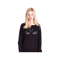 Księżycowa Bluza w Czerni. Czarne bluzy damskie Heroesque, z bawełny. Za 175.00 zł.