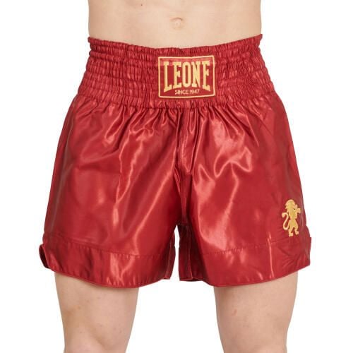 Szorty bokserskie Montana Basic 2. Czerwone szorty sportowe damskie LEONE 1947, l, bez wzorów, z materiału, eleganckie, do biegania. Za 186.50 zł.