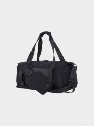 4F Torba treningowa (28L) - czarna Uniwersalny. Czarne plecaki damskie 4f, bez wzorów, z syntetyku, eleganckie, bez dodatków. W wyprzedaży za 79.99 zł.
