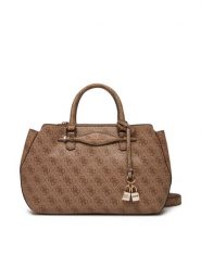 Guess Torebka Katya HWSG96 52060 Beżowy. Brązowe torebki do ręki damskie Guess, z aplikacjami, ze skóry, bez dodatków. Za 539.99 zł.