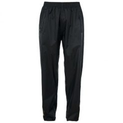 Damskie Spodnie Wodoodporne Qikpac TP75 Packaway. Czarne spodnie sportowe damskie Trespass, s, bez wzorów, trekkingowe. Za 144.99 zł.