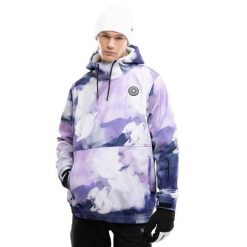 Męska kurtka snowboardowa Sporty zimowe Siroko W1 Kumo. Fioletowe kurtki męskie SIROKO, na zimę, m, bez wzorów, z softshellu, narciarskie. W wyprzedaży za 420.00 zł.