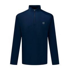 Jersey Męska Power Up IV. Niebieskie bluzki z długim rękawem męskie Dare 2b, m, bez wzorów, z jersey, bez kołnierzyka. Za 174.99 zł.