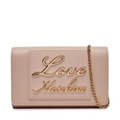 Torebka LOVE MOSCHINO. Białe listonoszki damskie Love Moschino, bez wzorów, bez dodatków. Za 598.99 zł.