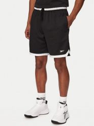 Reebok Szorty sportowe Bartosz RK25881CCM Czarny Regular Fit. Czarne krótkie spodenki sportowe męskie Reebok, m, bez wzorów, z syntetyku. Za 149.99 zł.