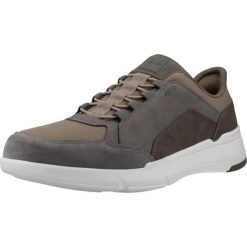 Buty GEOX U VITTOUR PLUS Brązowy. Brązowe trekkingi męskie Geox, trekkingowe. Za 323.99 zł.
