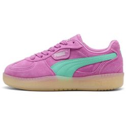 Buty sportowe damskie Puma Wmns Palermo Moda. Fioletowe obuwie sportowe damskie Puma, bez wzorów, z zamszu. Za 590.00 zł.