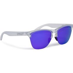 Okulary przeciwsłoneczne OAKLEY - Frogskins Lite OO9374-0363 Matte Clear/Violet Iridium. Okulary przeciwsłoneczne damskie marki Oakley. W wyprzedaży za 419.00 zł.