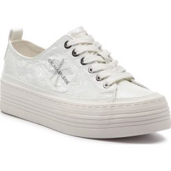 Sneakersy CALVIN KLEIN JEANS - Zolah RE9848 White. Półbuty damskie marki Calvin Klein Jeans. Za 519.00 zł.