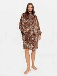 Hunkemöller Bluza 204187 Brązowy Relaxed Fit. Brązowe piżamy damskie Hunkemöller, s, bez wzorów, z syntetyku, bez ramiączek. Za 99.99 zł.