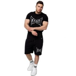 Koszulka Tapout Basic. Białe koszulki sportowe męskie TAPOUT, bez wzorów, bez kołnierzyka, bez ramiączek. Za 149.50 zł.