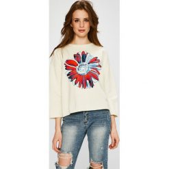 Andy Warhol by Pepe Jeans - Bluza. Szare bluzy damskie Andy Warhol by Pepe Jeans, z nadrukiem, z bawełny. W wyprzedaży za 219.90 zł.