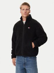 Tommy Jeans Polar DM0DM22345 Czarny Regular Fit. Czarne bluzy męskie Tommy Jeans, m, bez wzorów, z jeansu, bez kaptura. Za 529.99 zł.