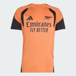 Koszulka treningowa Arsenal FC 26/27 Tiro. Brązowe koszulki sportowe męskie Adidas, m, bez wzorów, z dzianiny, bez kołnierzyka, bez ramiączek, na fitness i siłownię, climacool (adidas). Za 307.87 zł.