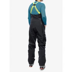 Spodnie skiturowe męskie Ortovox 3L Deep Shell Bib Pants. Czarne spodnie snowboardowe męskie ORTOVOX, na zimę, l, bez wzorów, narciarskie. Za 2,120.99 zł.