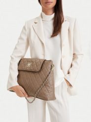 Nine West Torebka CEO-SILHOETTE STORY-LDA9387 Beżowy ciemny. Brązowe torebki do ręki damskie Nine West, bez wzorów, ze skóry, bez dodatków. Za 269.99 zł.