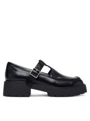 Calvin Klein Loafersy Chunky Loafer Tbar Pol Lth HW0HW03046 Czarny. Czarne mokasyny damskie Calvin Klein, ze skóry. Za 649.99 zł.