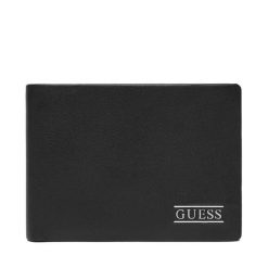 Portfel Guess. Czarne portfele męskie Guess, z aplikacjami. Za 269.99 zł.