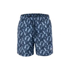 Szorty Kąpielowe Dziecięce Grodix. Niebieskie szorty dla chłopców MARTES, bez wzorów, z materiału. Za 43.99 zł.