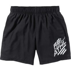 Długie szorty funkcyjne Regular Fit bonprix czarny. Spodnie materiałowe męskie marki bonprix. Za 37.99 zł.
