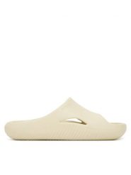 Crocs Klapki Mellow Slide 208392 Beżowy. Brązowe klapki damskie Crocs, bez wzorów, z tworzywa sztucznego, bez obcasa. Za 149.99 zł.